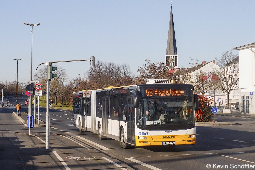 MZ-MQ 314 Mainz-Kastel Philippsring 29.12.2016