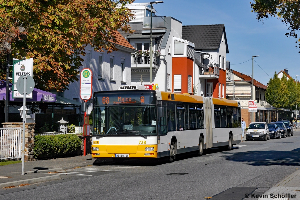 Wagen 728 | MZ-SW 728 | Hochheim Berliner Platz | 11.09.2018