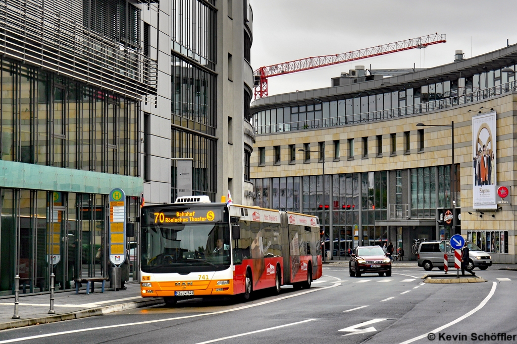 Wagen 741 | MZ-SW 741 | Bahnhof Römisches Theater 02.10.2017