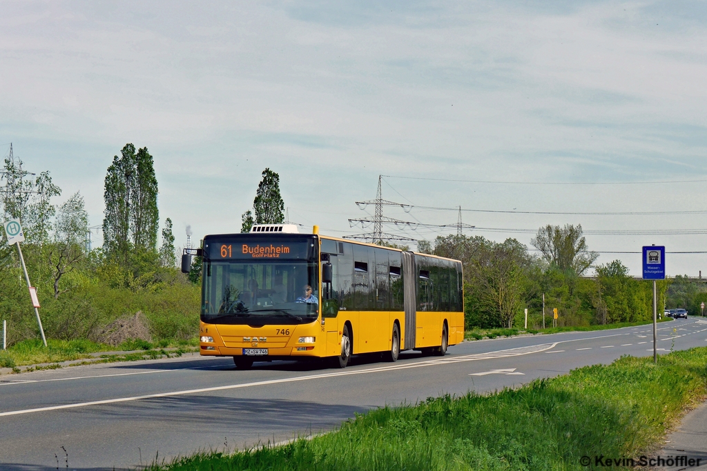 Wagen 746 | MZ-SW 746 | Mombach Abzw. Waldfriedhof | 22.04.2019