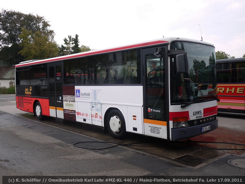 MZ-KL 440 Mainz-Finthen Betriebshof Fa. Lehr 17.09.2011