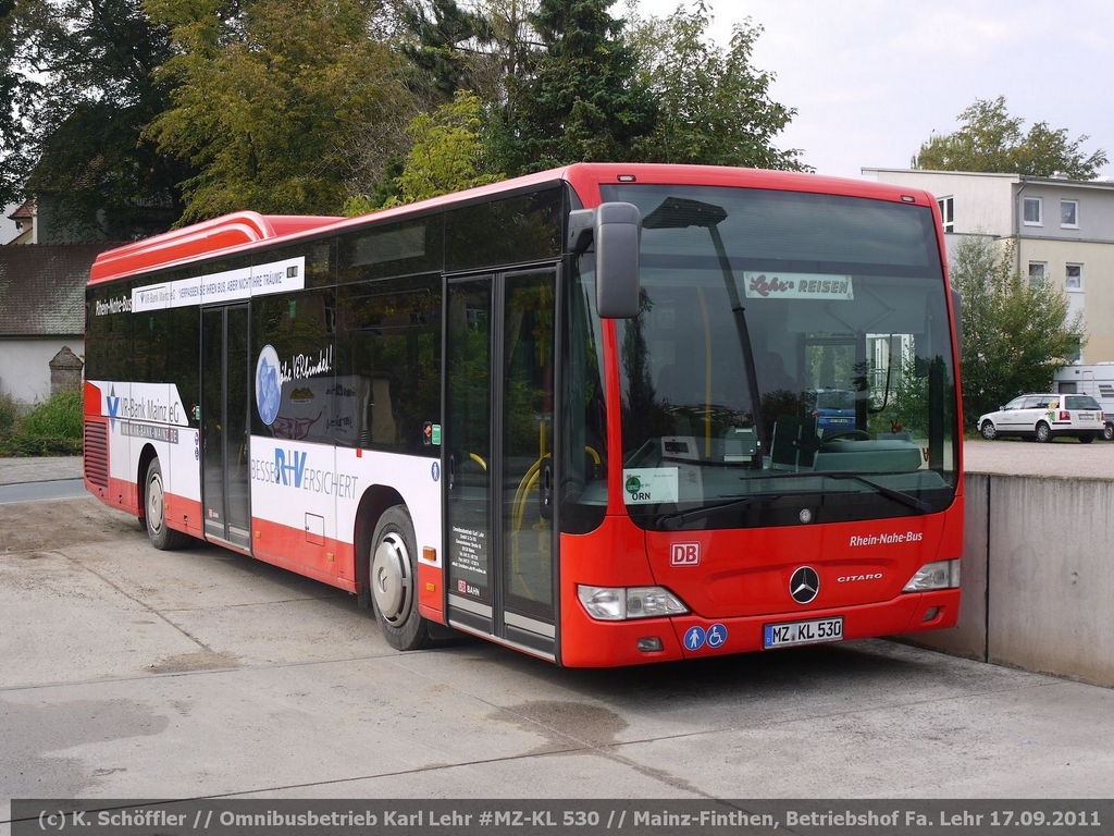 MZ-KL 530 Mainz-Finthen Betriebshof Fa. Lehr 17.09.2011