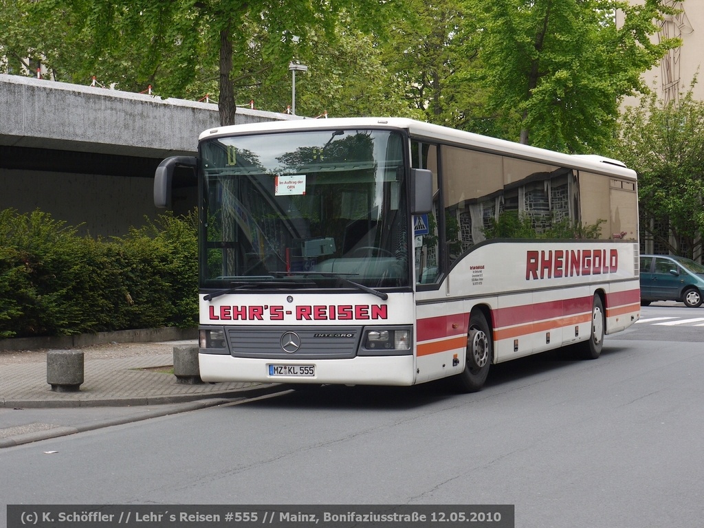 MZ-KL 555 Mainz Hauptbahnhof/Bonifaziusstraße 12.05.2010