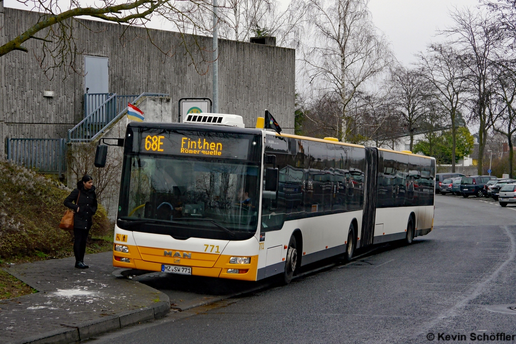 Wagen 771 | MZ-SW 771 | Finthen, Römerquelle | 11.02.2018