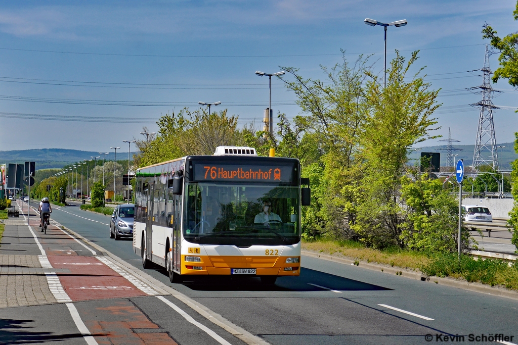 Wagen 822 | MZ-SW 822 | Mombach Industriehafen Süd | 22.04.2019