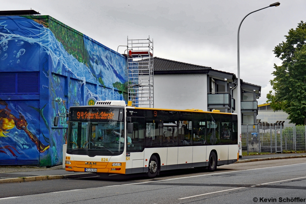 Wagen 824 | MZ-SW 824 | Kastel Eleonorenstraße | 07.08.2019