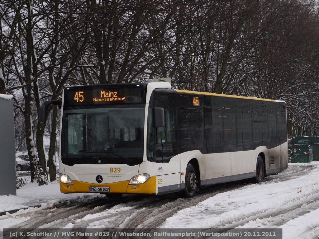 MZ-SW 829 Wiesbaden Raiffeisenplatz 20.12.2011