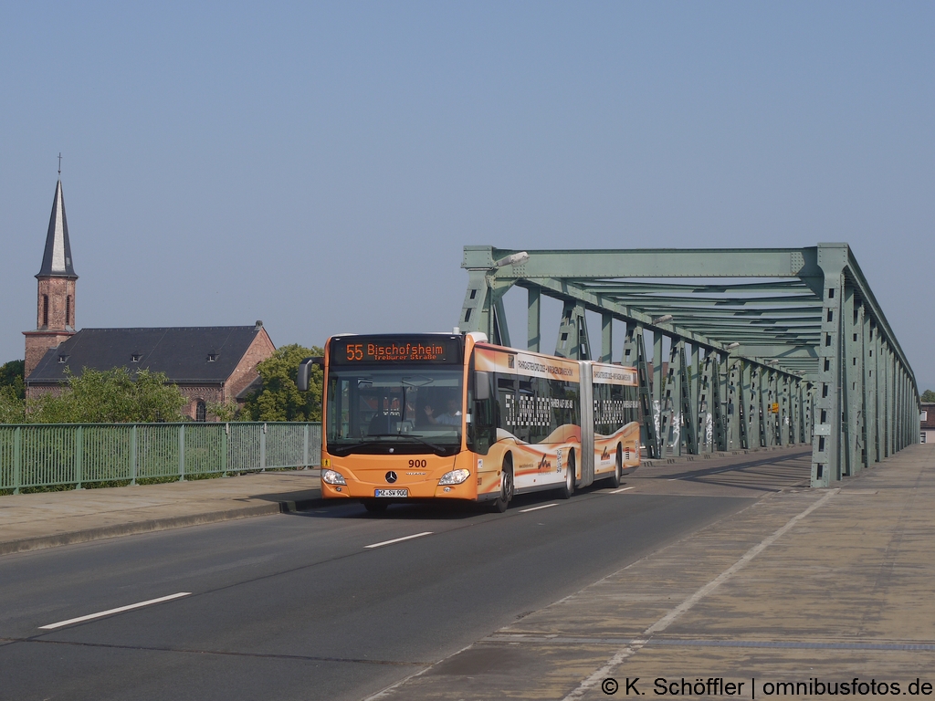 MZ-SW 900 Gustavsburg Mainbrücke 12.06.2015