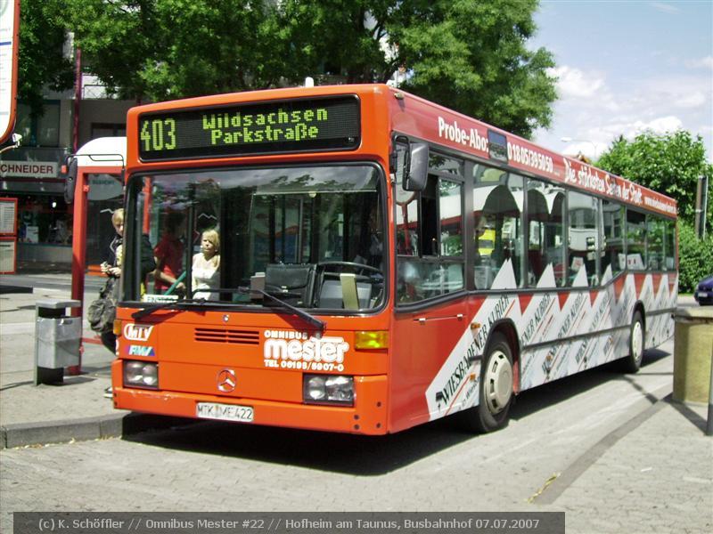 MTK-ME 422 Hofheim Busbahnhof 07.07.2007