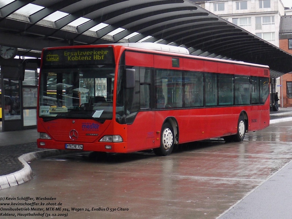 MTK-ME 724 Koblenz Hauptbahnhof 31.12.2009