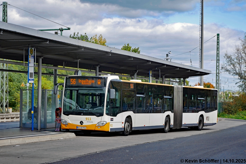 Wagen 911 | MZ-SW 911 | Ingelheim Bahnhof | 14.10.2025