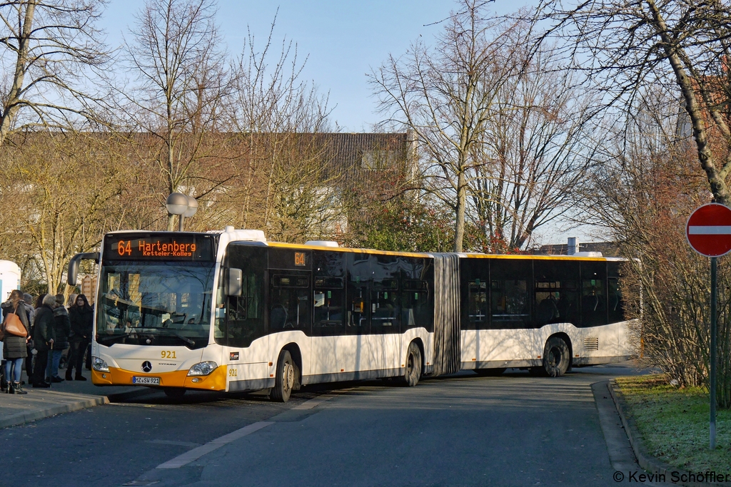 Wagen 921 | MZ-SW 921 | Hechtsheim Frankenhöhe | 30.12.2019