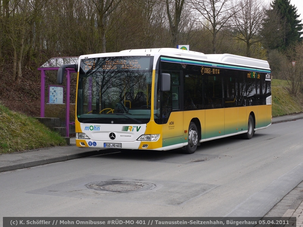 RÜD-MO 401 Seitzenhahn Bürgerhaus 05.04.2011