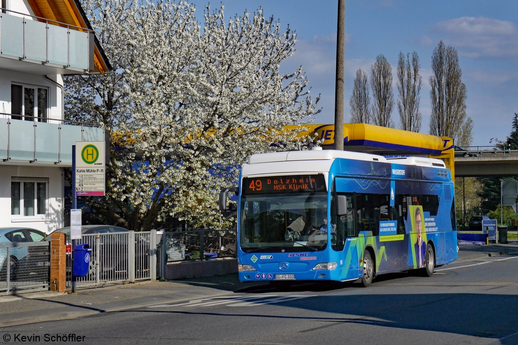 Wagen 96 | DI-FC 333 | Biebrich Kahle Mühle P+R | 07.04.2020