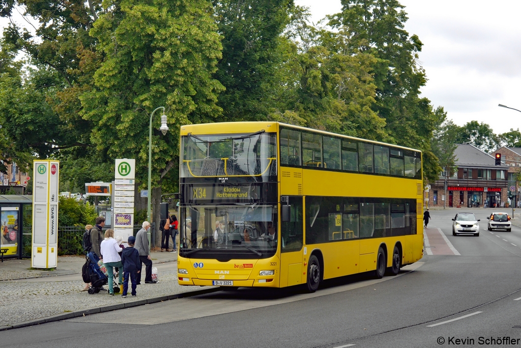 Wagen 3221 | B-V 3221 | Alt-Kladow | 03.08.2020