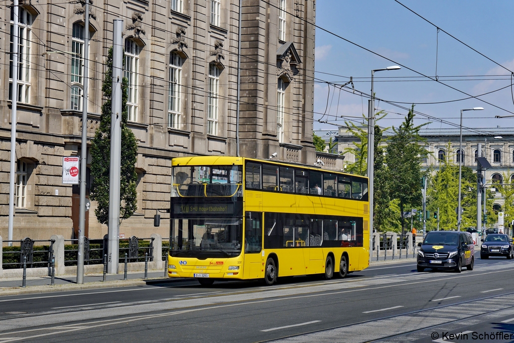 Wagen 3281 | B-V 3281 | Invalidenstraße | 08.08.2020