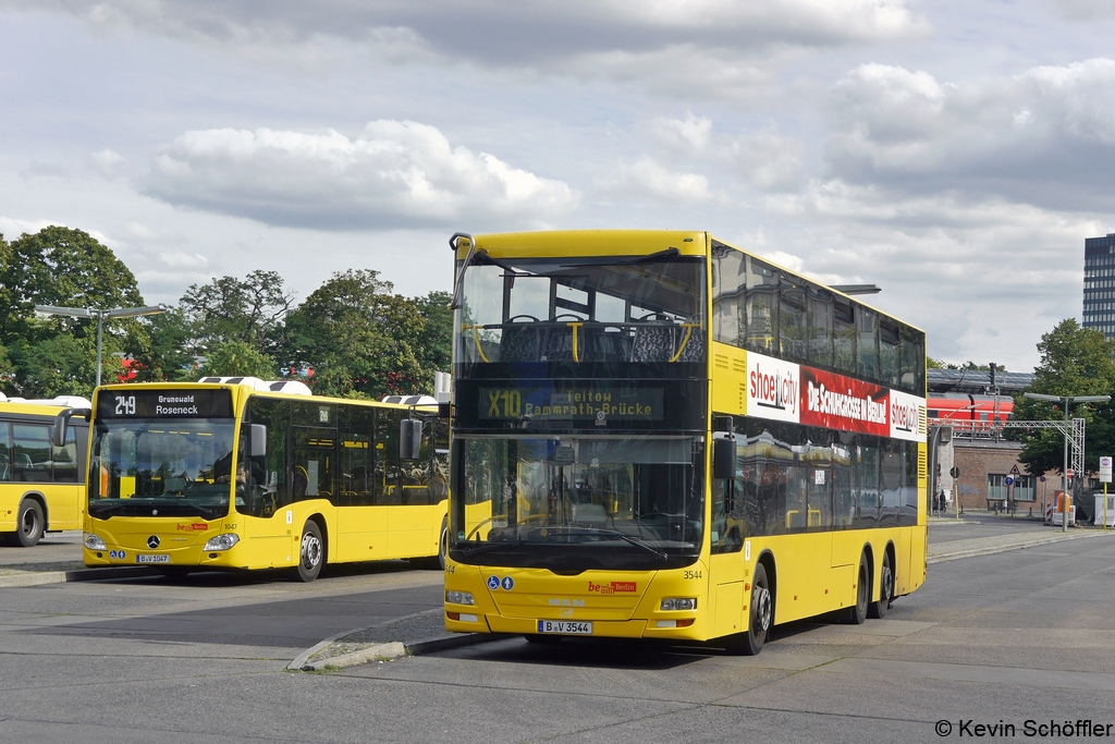 Wagen 3544 | B-V 3544 | Hertzallee | 03.08.2020