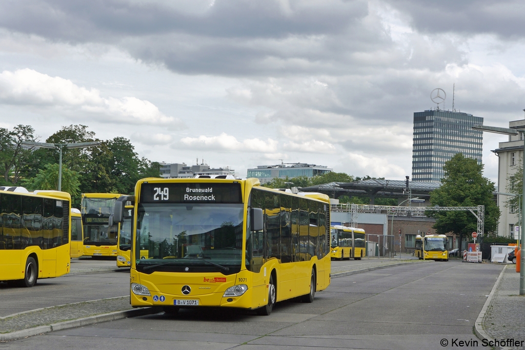 Wagen 1071 | B-V 1071 | Hertzallee | 03.08.2020