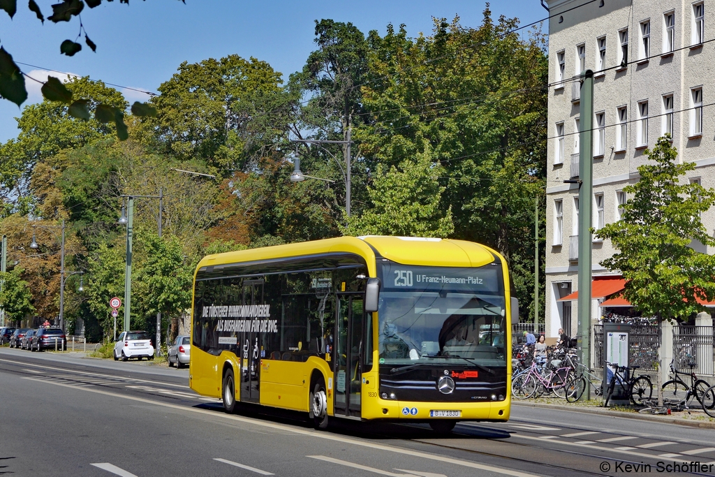 Wagen 1830 | B-V 1830 | Pankow Berliner Straße | 05.08.2020