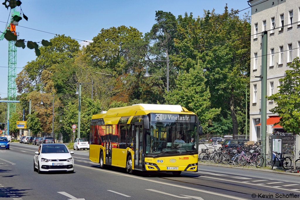 Wagen 1872 | B-V 1872 | Pankow Berliner Straße | 05.08.2020