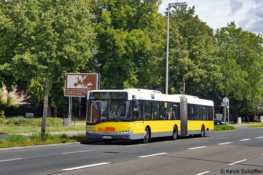 Wagen 4343 | B-V 4343 | Staaken, Heerstraße (ehem. Grenzübergang BRD/DDR) | 03.08.2020