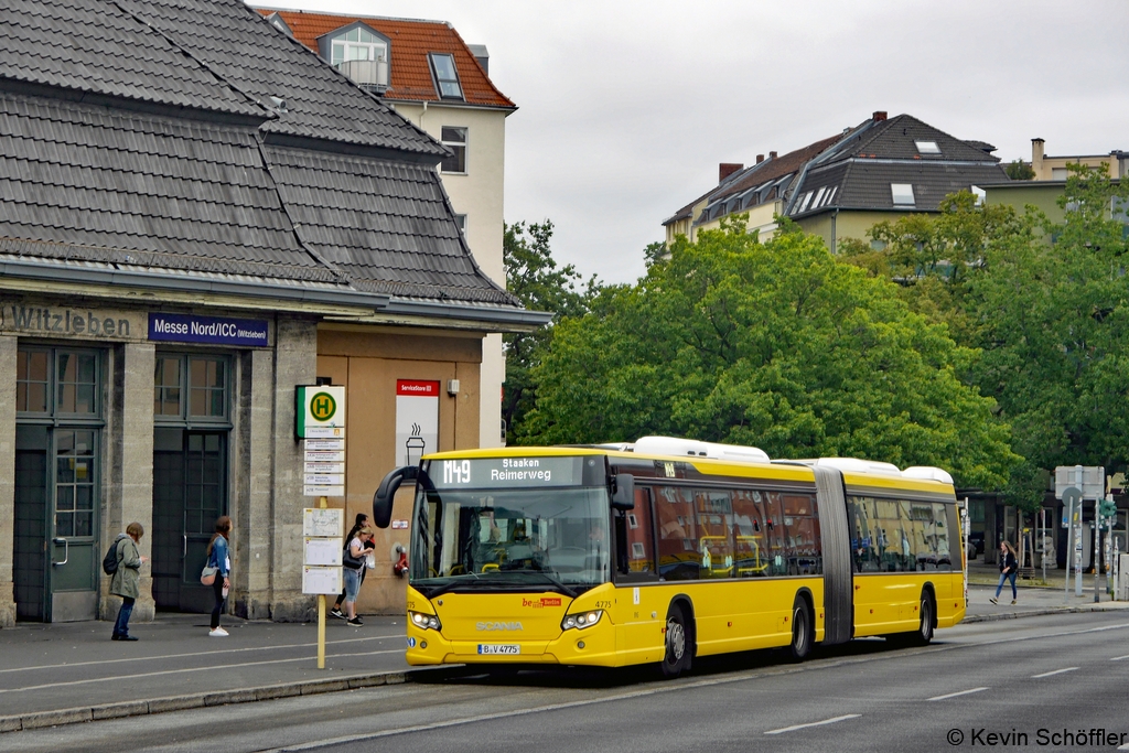 Wagen 4775 | B-V 4775 | S Messe Nord/ICC | 03.08.2020