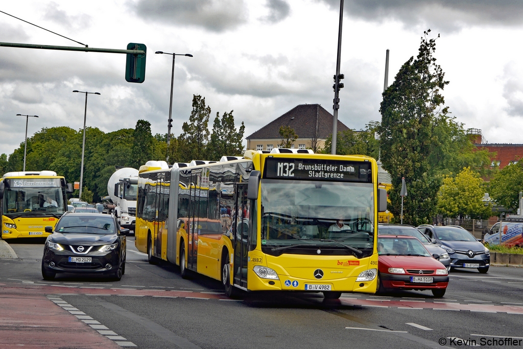 Wagen 4982 | B-V 4982 | S+U Rathaus Spandau | 03.08.2020