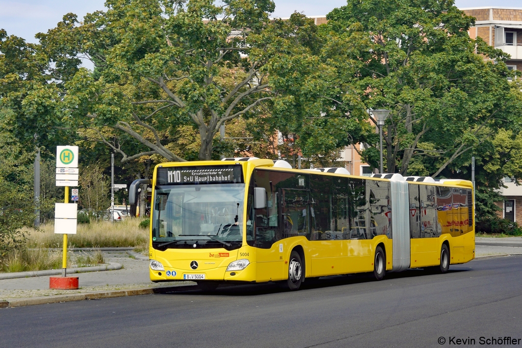 Wagen 5004 | B-V 5004 | Friedrichshain Helsingforser Platz | 07.08.2020