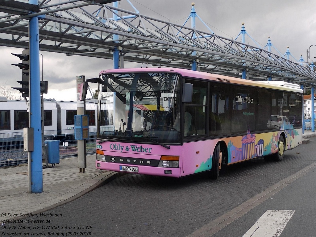 HG-OW 900 Königstein (Taunus) Bahnhof 29.03.2010