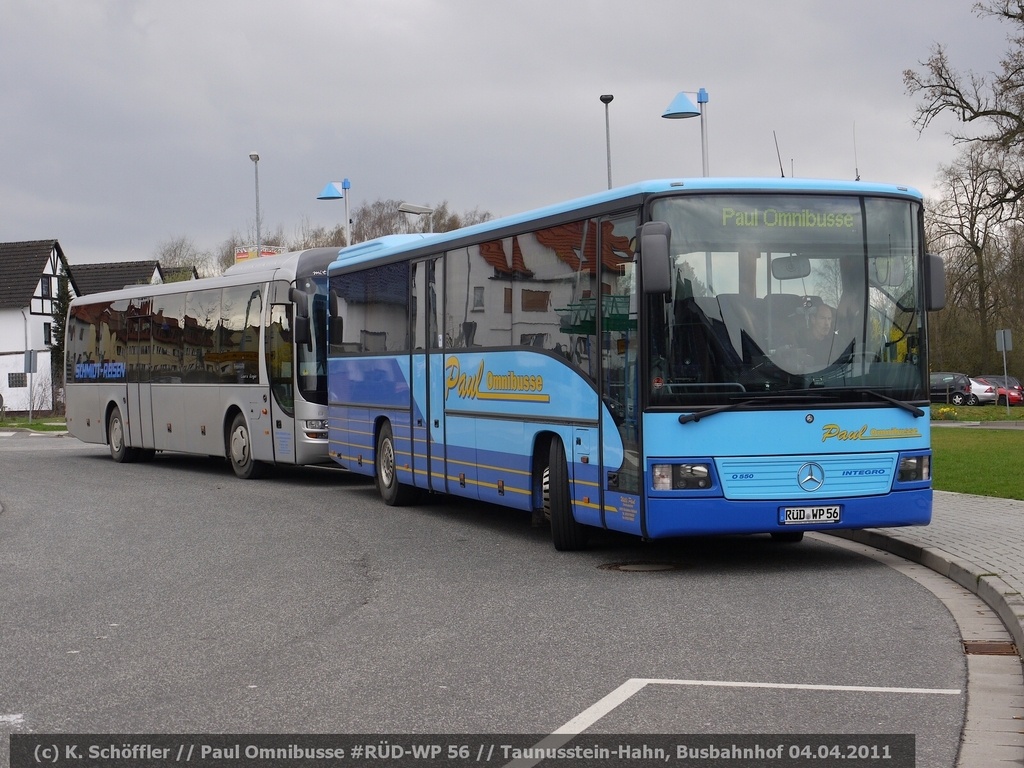 RÜD-WP 56 Taunusstein-Hahn Busbahnhof 04.04.2011