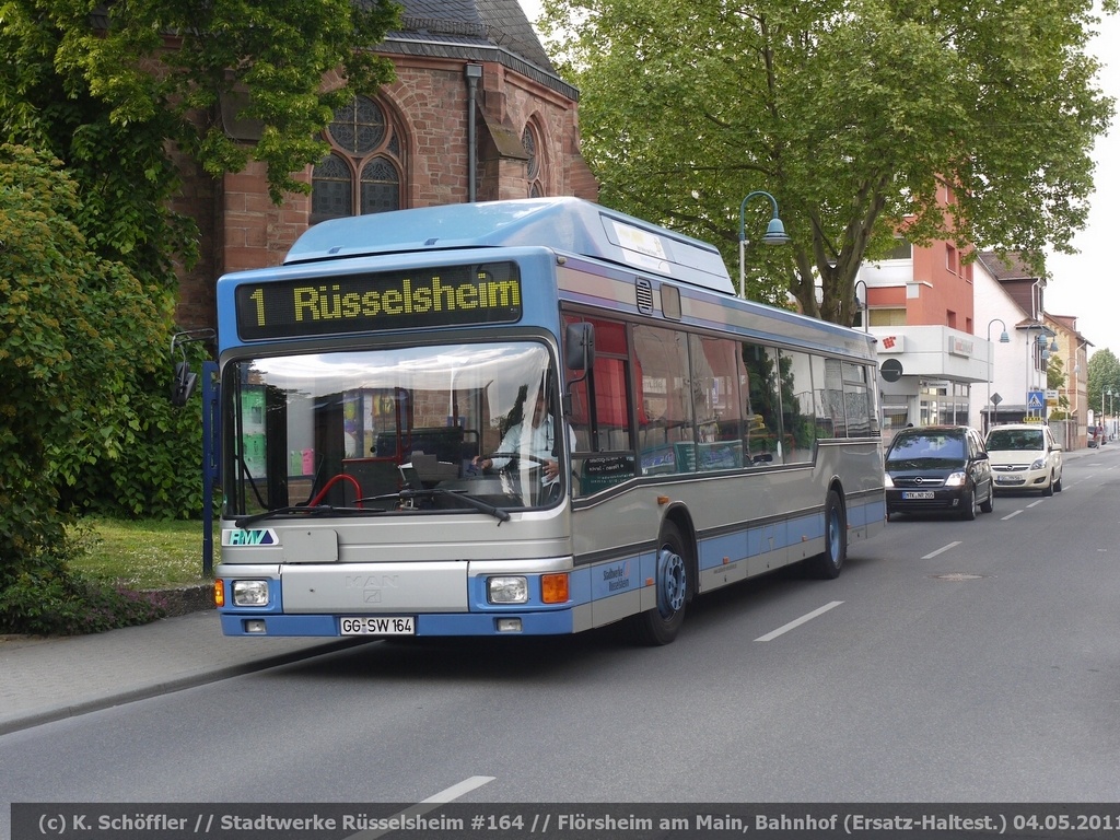 GG-SW 164 Flörsheim (Main) Bahnhof 04.05.2011