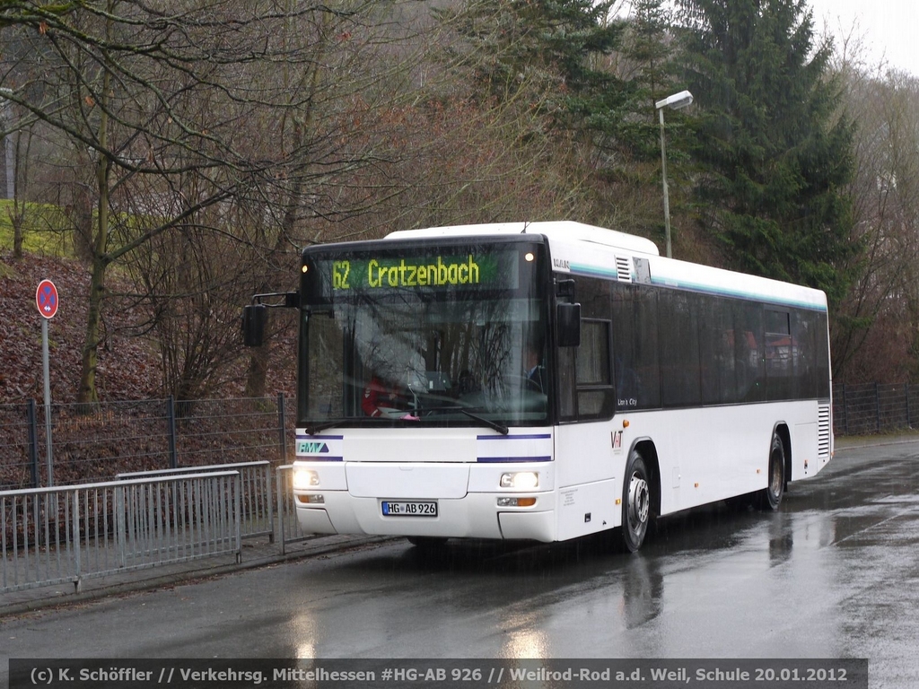 HG-AB 926 Rod an der Weil Schule 20.01.2012