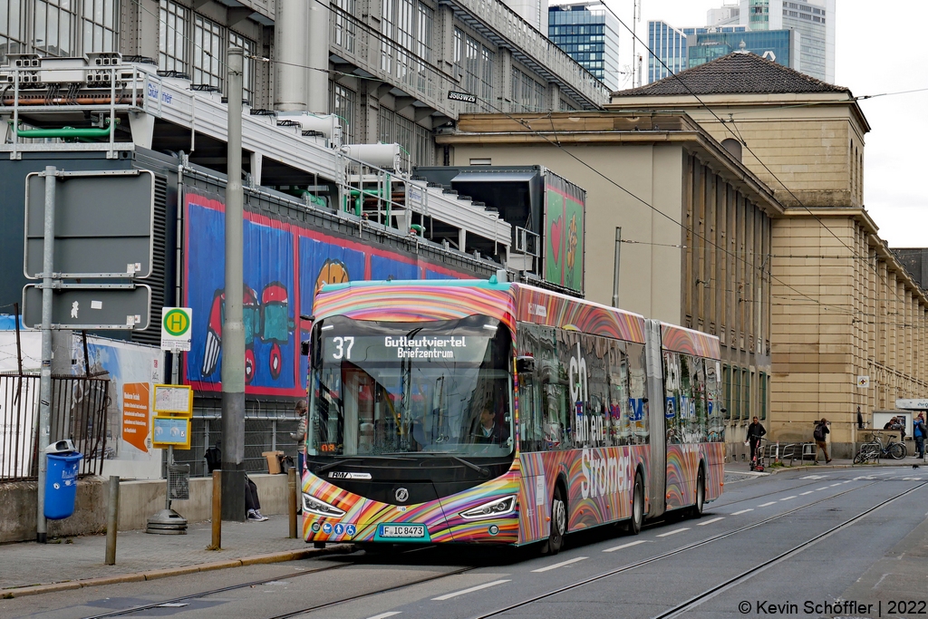 Wagen 473 | F-IC 8473 | Hauptbahnhof/Fernbusterminal | 27.09.2022