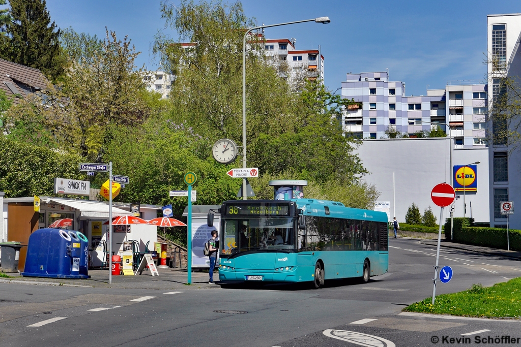 Wagen 301 | F-VG 2301 | Seckbach Eschweger Straße | 19.04.2018