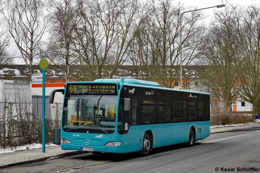 Wagen 345 | F-IC 8345 | Berkersheim Am Neuenberg | 20.03.2018