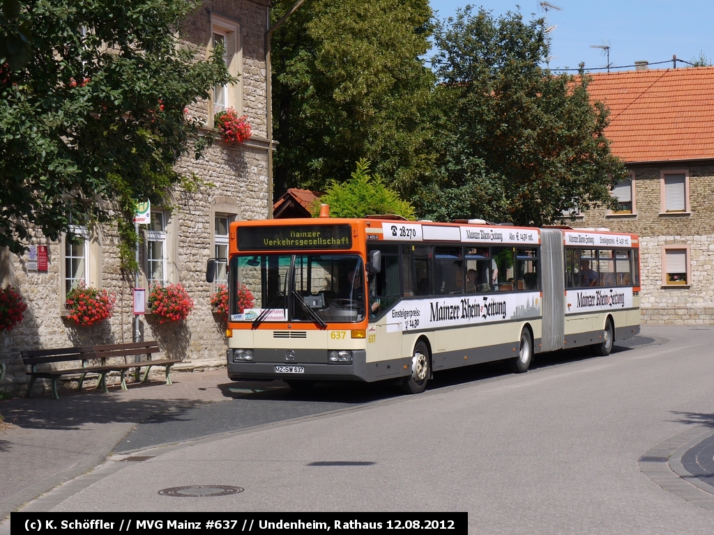 MZ-SW 637 Undenheim Rathaus 12.08.2012