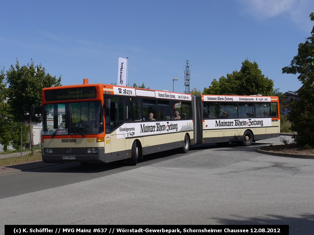 MZ-SW 637 Wörrstadt Schornsheimer Chaussee 12.08.2012