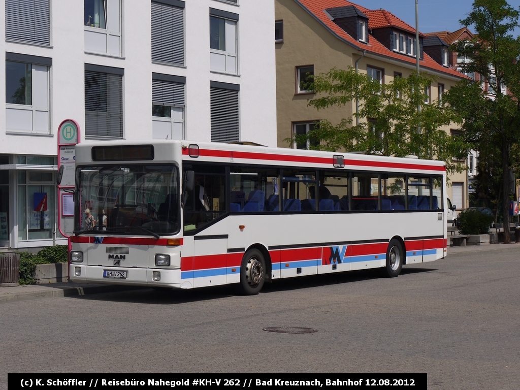 KH-V 262 Bad Kreuznach Bahnhof 12.08.2012