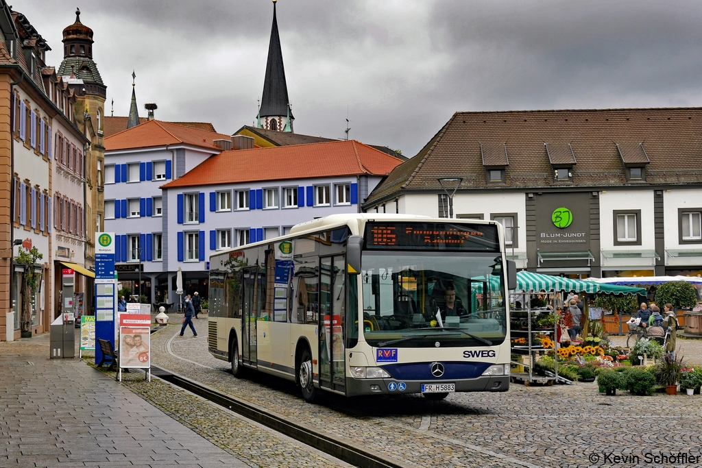 Wagen 883 | FR-H 5883 | Emmendingen Marktplatz | 29.09.2020