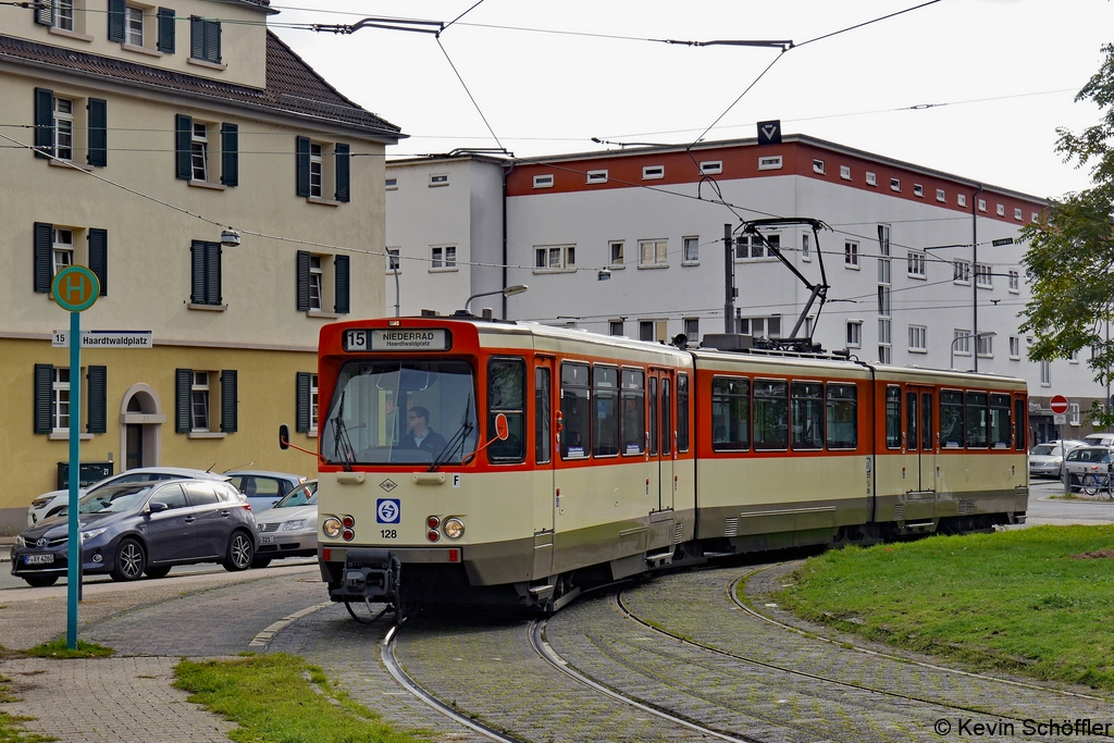 Wagen 128 | Niederrad Haardtwaldplatz | 13.10.2020