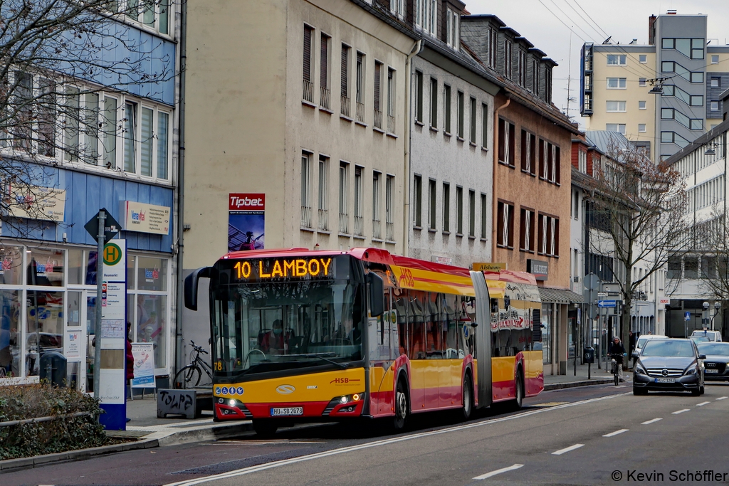 Wagen 78 | HU-SB 2078 | Heumarkt | 12.03.2021