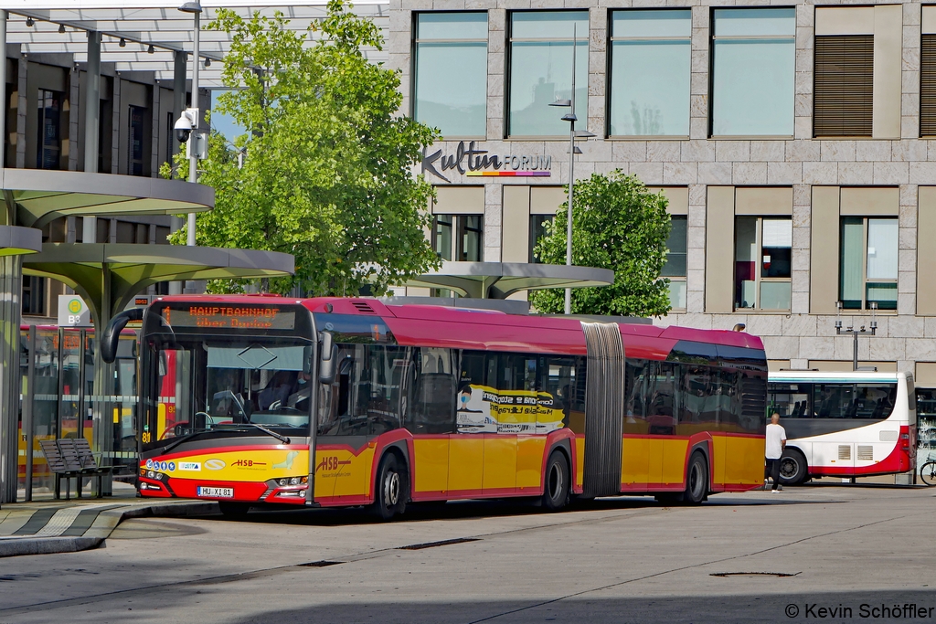 Wagen 81 | HU-XI 81 | Hanau Freiheitsplatz | 12.08.2021