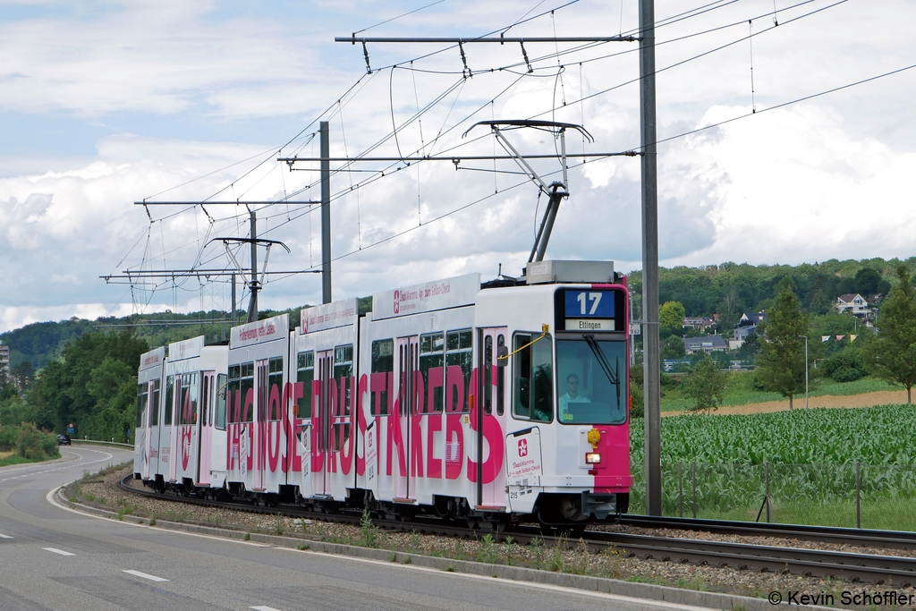 Wagen 215 | Therwil Ettingerstrasse | 07.07.2021