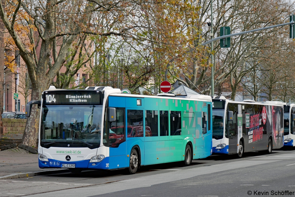 Wagen 392 | KL-C 1392 | Kaiserslautern Stadtmitte | 20.11.2021