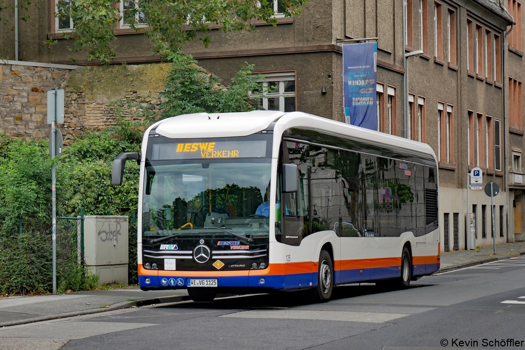 Wagen 125 | WI-VG 1125 | Mainz Bauerngasse (Warteposition Brückenplatz) | 07.08.2021