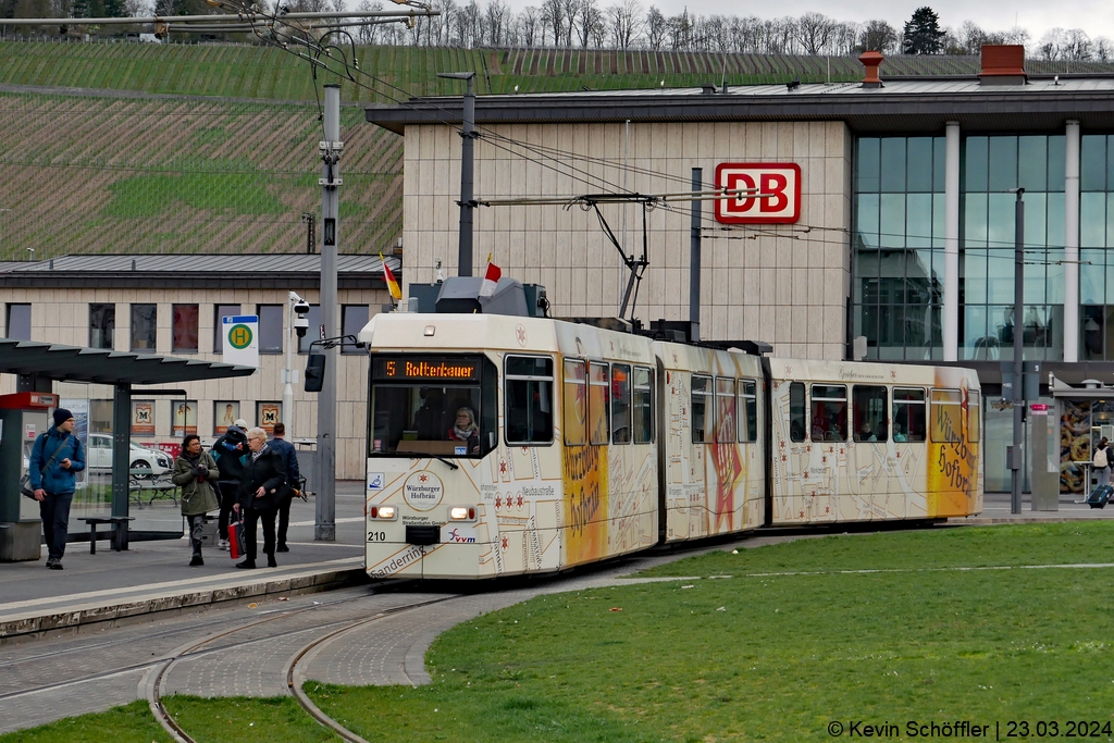 Wagen 210 | Hbf. West | 23.03.2024