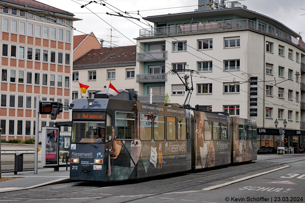 Wagen 212 | Neubaustraße | 23.03.2024