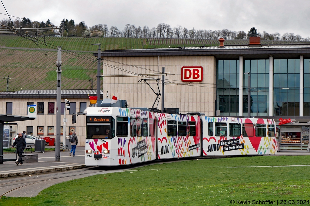 Wagen 214 | Hbf West | 23.03.2024