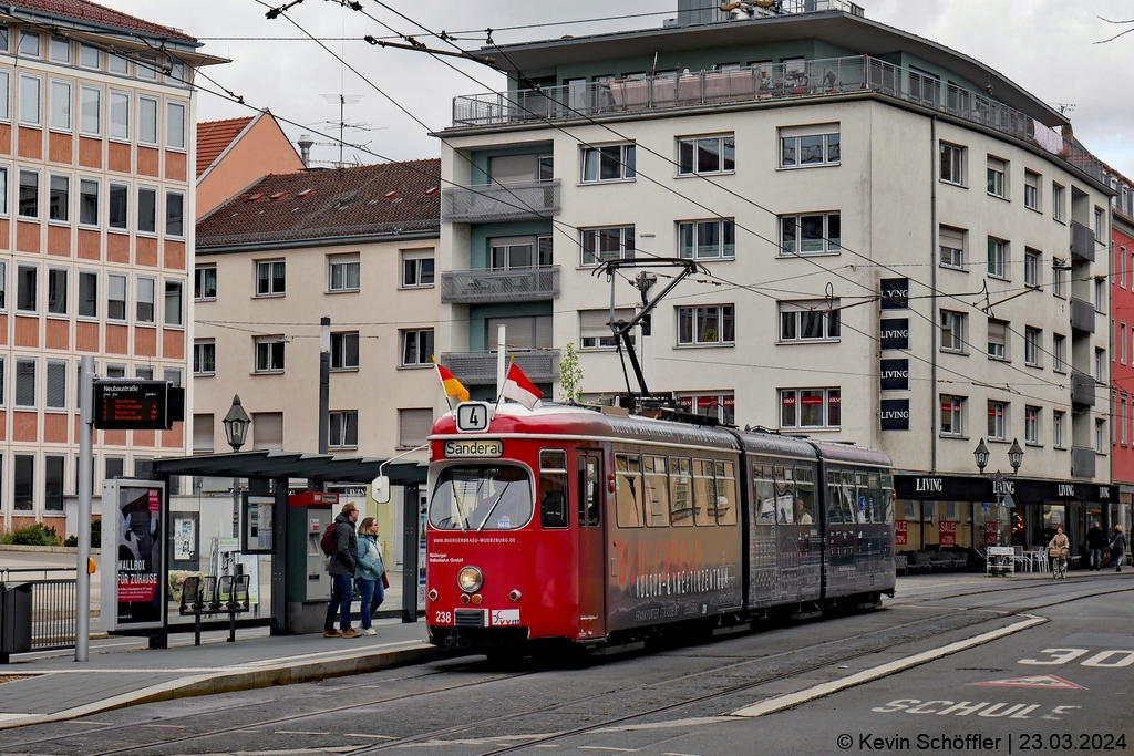 Wagen 238 | Neubaustraße | 23.03.2024