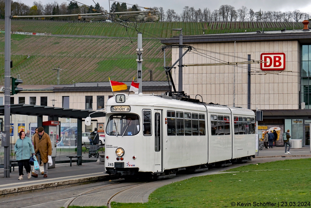 Wagen 245 | Hbf. West | 23.03.2024